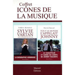 ICONES DE LA MUSIQUE FRANCAISE. COFFRET EN 2 VOLUMES : SYLVIE VARTAN - LES CHEMINS DE SA VIE ; TOUT LE MONDE L'APPELAIT JOHNNY, Quinonero Frédéric