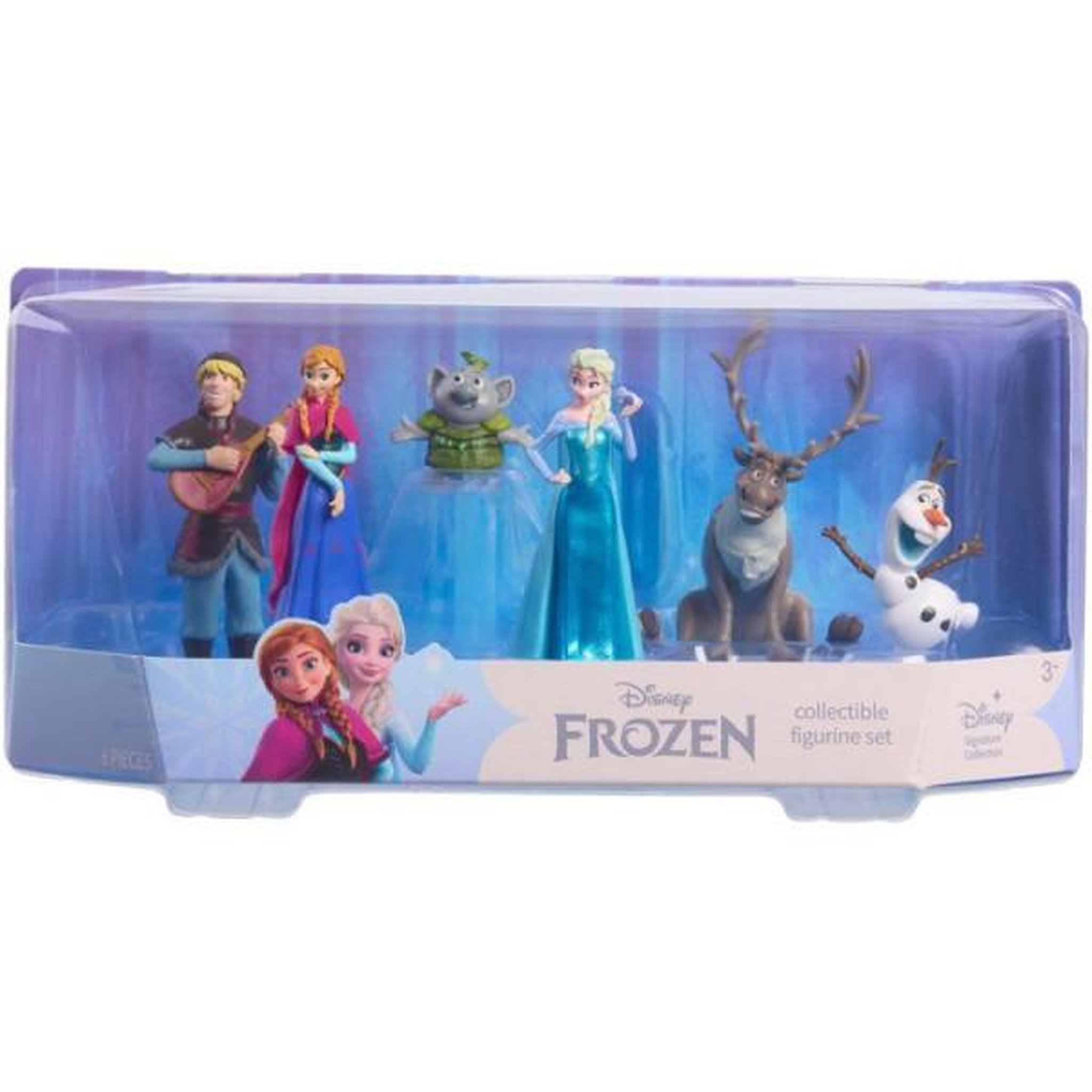 DISNEY FROZEN Coffret figurines - disney frozen - la reine des neiges - 6 figurines de 8 cm - collection