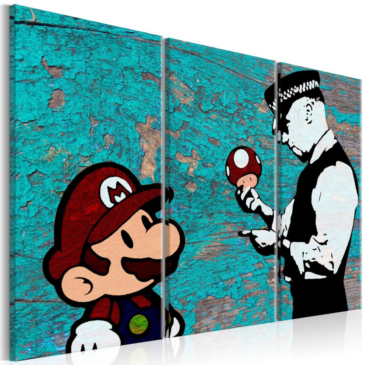Paris Prix Tableau Imprimé  Banksy - Cracked Paint