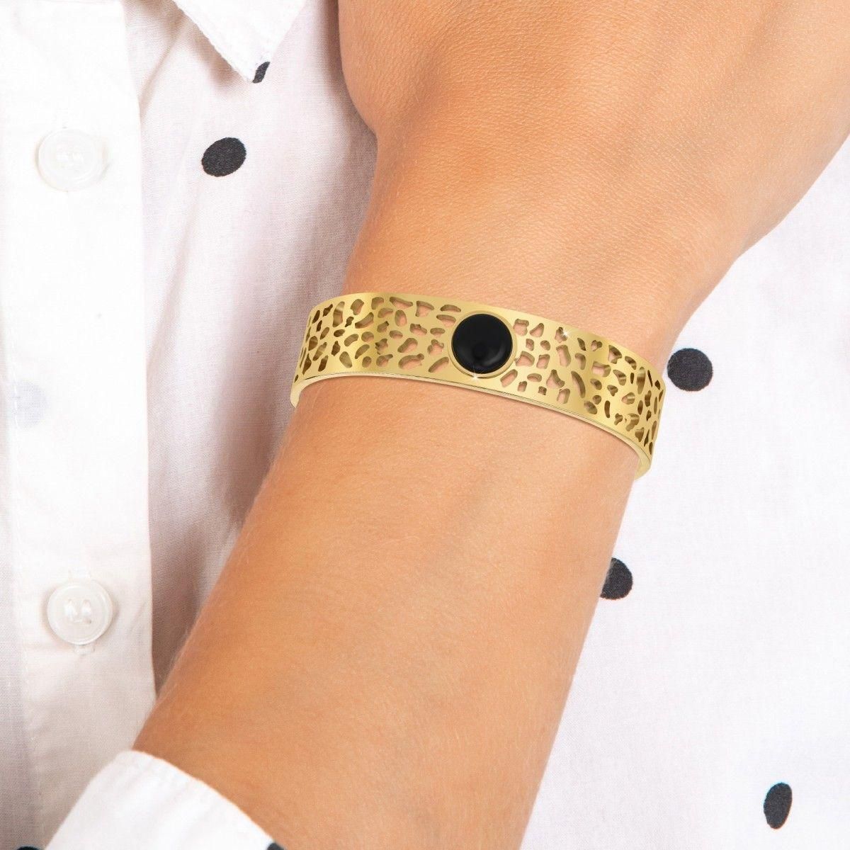 SC BOHEME Bracelet par SC Bohème orné d'un onyx noir