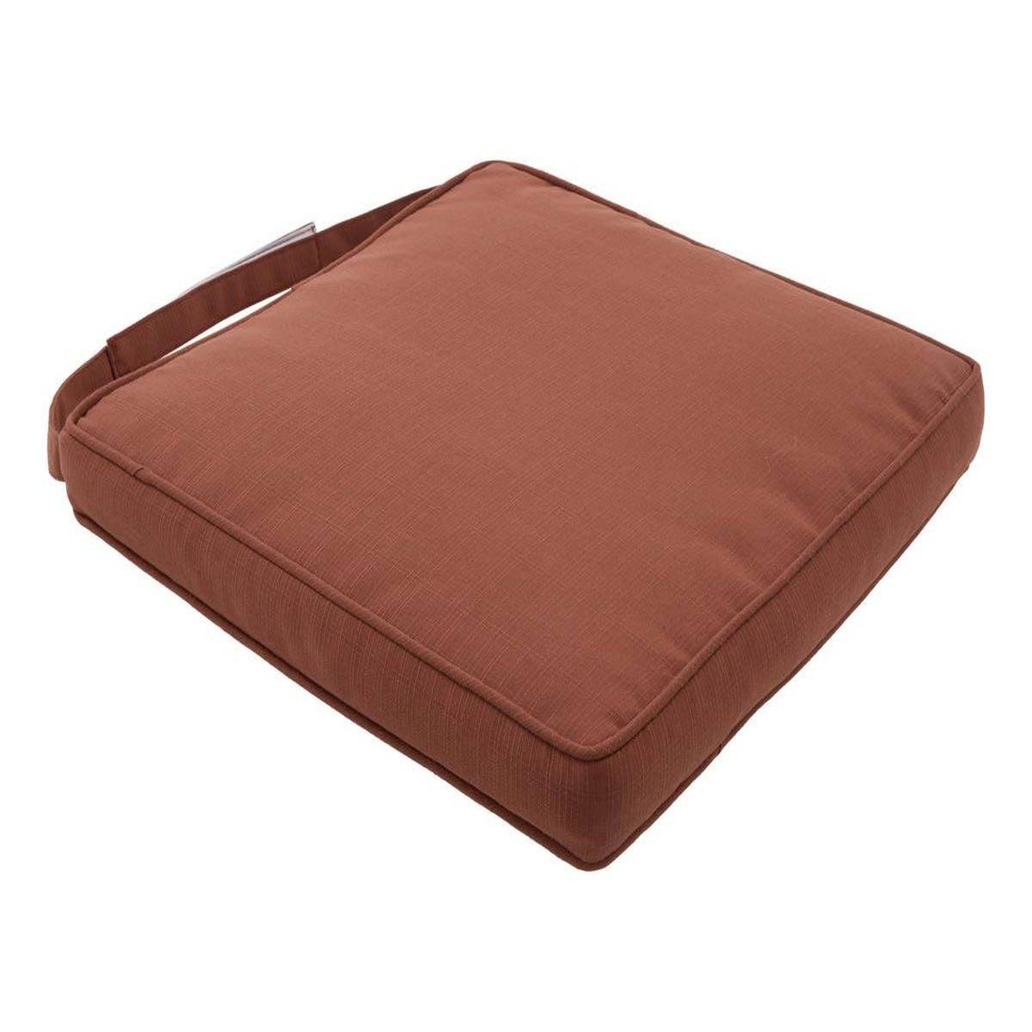 HESPERIDE Galette de chaise de jardin 40 x 40 cm Acajou - Hespéride