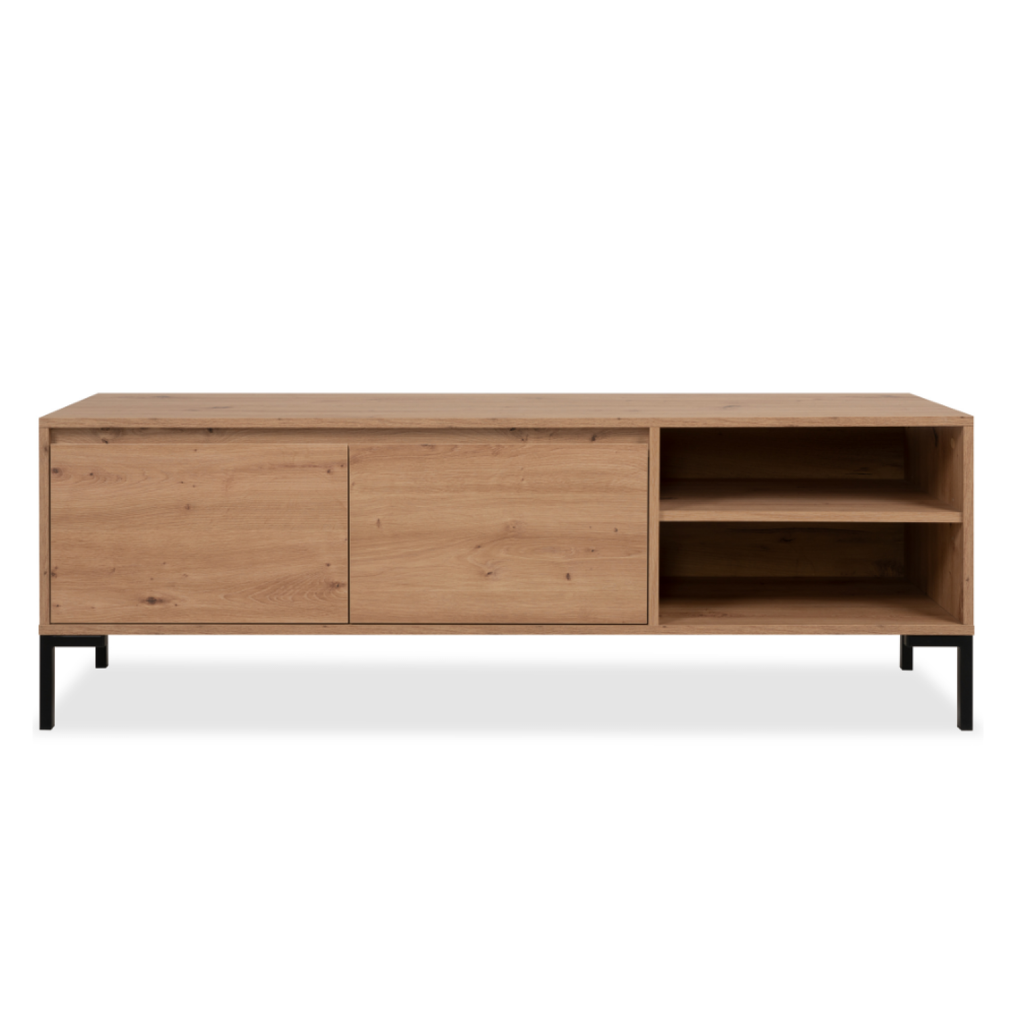 CONCEPT USINE Meuble tv en bois avec placard navi
