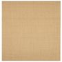 Voir la diapositive 2 : VIDAXL Tapis Sisal naturel 100x100 cm