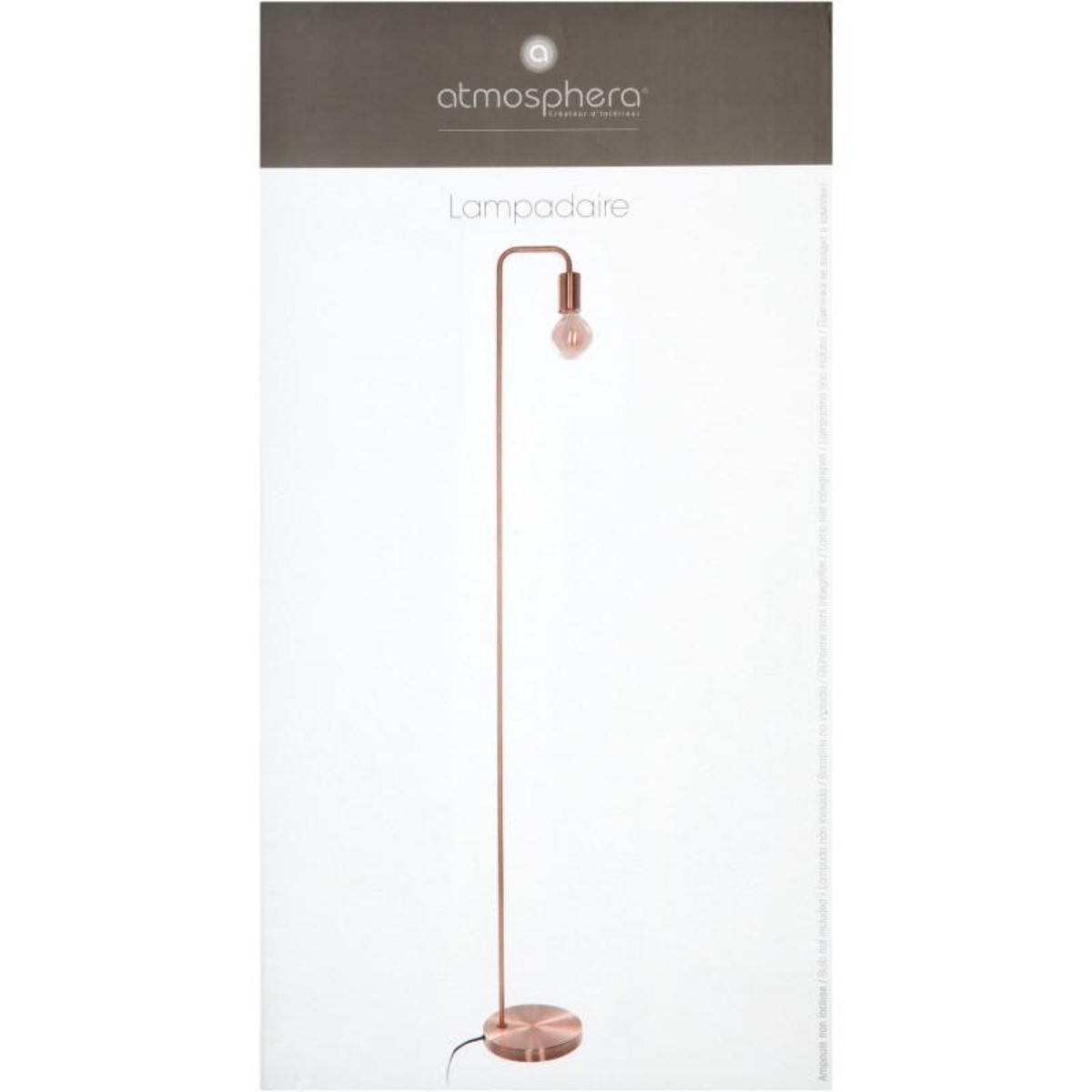 ATMOSPHERA Lampadaire métal  Keli  Hauteur 150 cm Atmosphera