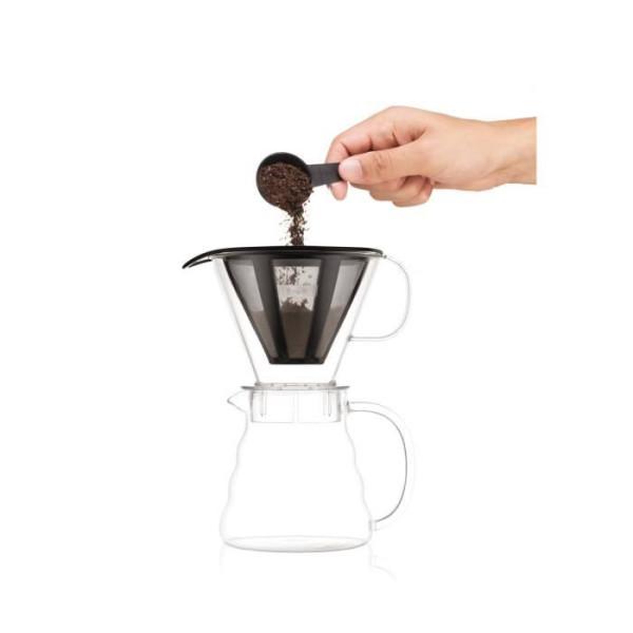 Voir la diapositive 2 : Bodum Machine a Cafe - Cafetiere Electrique MELIOR , filtre permanent maille inox, 5 tasses, 0.6 l