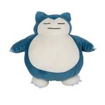 BANDAI Peluche Bandai Jumbo endormie Pokémon Ronflex Bleu et Blanc