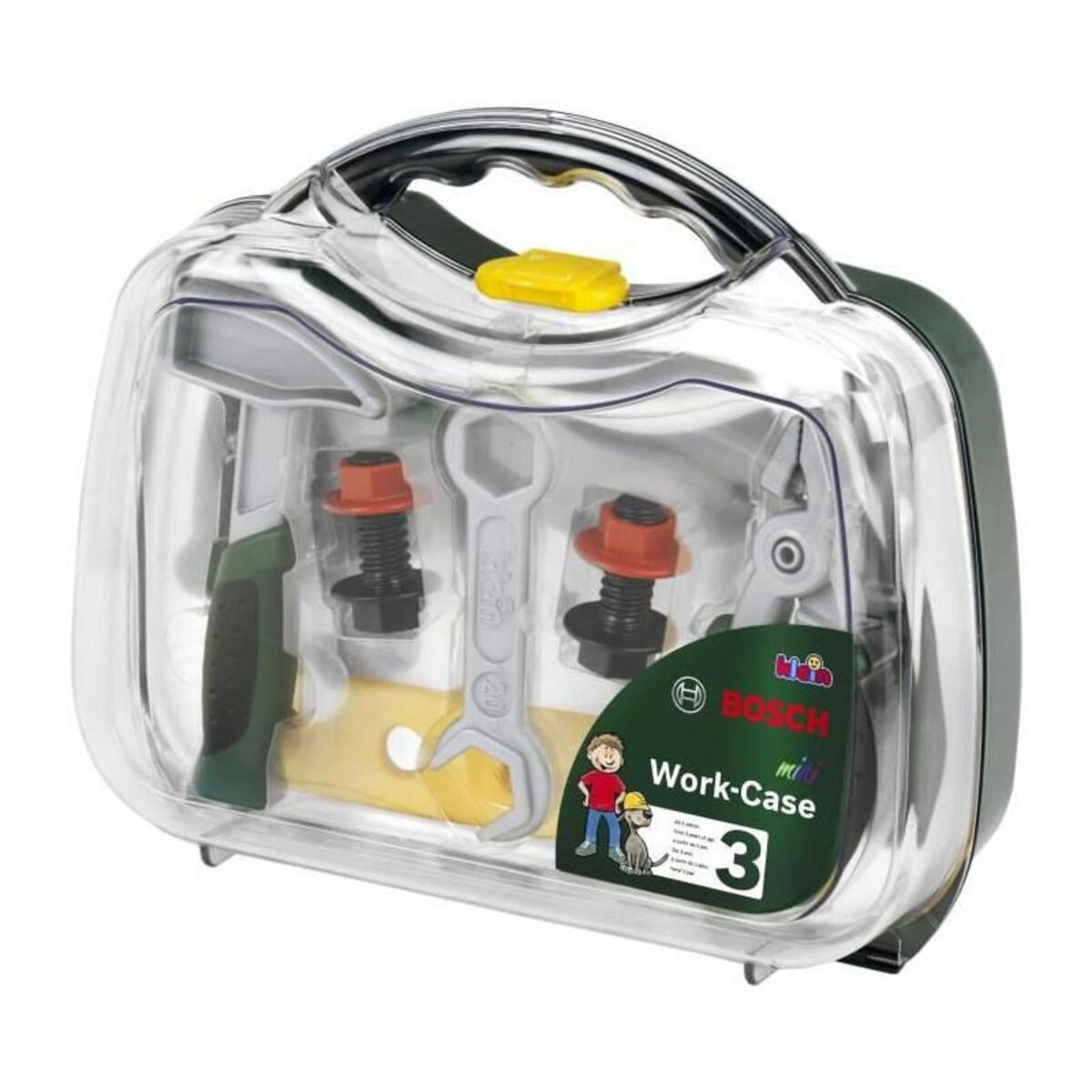 Klein Mallette outils transparente Bosch avec accessoires - KLEIN - 8452