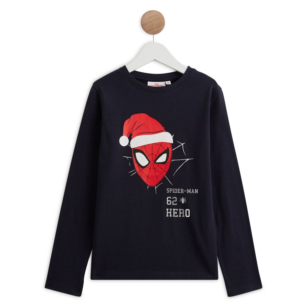 SPIDERMAN T-shirt manches longues de noël garçon