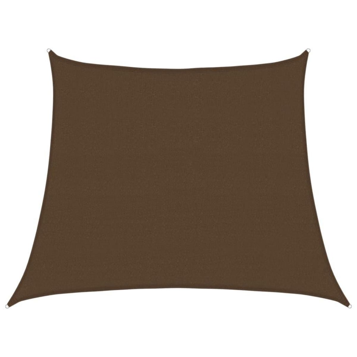 VIDAXL Voile d'ombrage 160 g/m^2 Marron 3/4x3 m PEHD