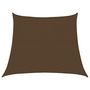 Voir la diapositive 2 : VIDAXL Voile d'ombrage 160 g/m^2 Marron 3/4x3 m PEHD