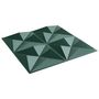 Voir la diapositive 5 : VIDAXL Panneaux muraux 48 pcs vert 50x50 cm XPS 12 m² origami