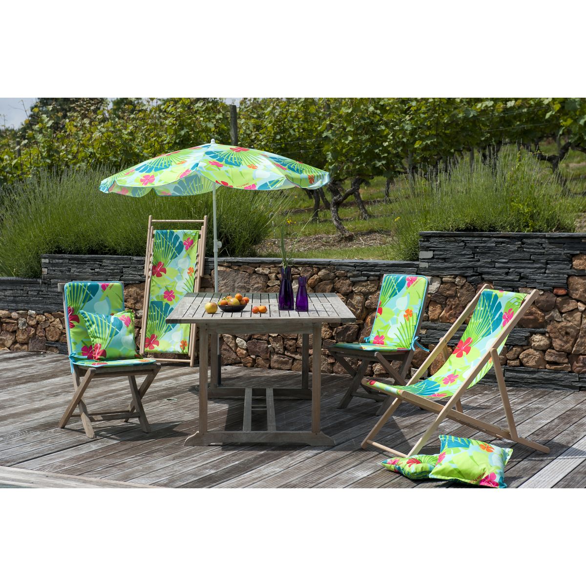 Chilienne agrafée JUNGLE