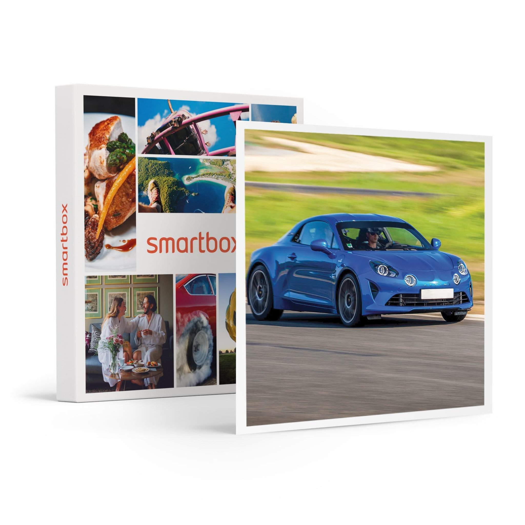 Voir la diapositive 1 : Smartbox Stage de pilotage : 2 tours au volant ou en passager en Alpine A110 R sur circuit - Coffret Cadeau Sport & Aventure