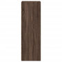 Voir la diapositive 5 : VIDAXL Buffet haut chene marron 45x41x124 cm bois d'ingenierie