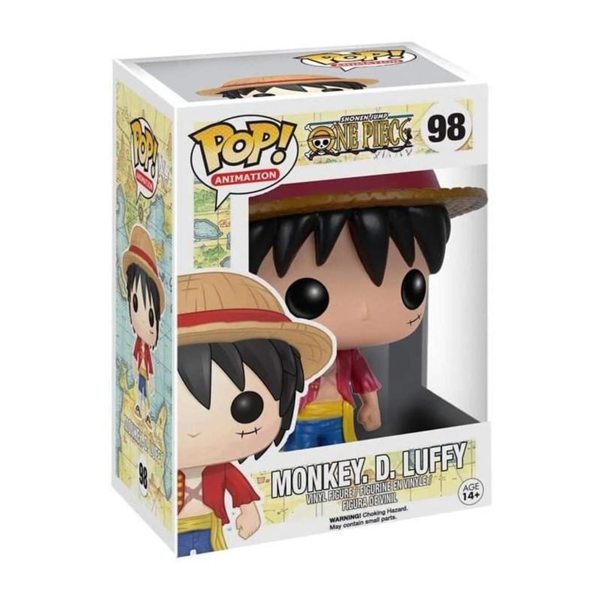 Voir la diapositive 3 : Funko Figurine Funko Pop! Animation: One Piece - Luffy