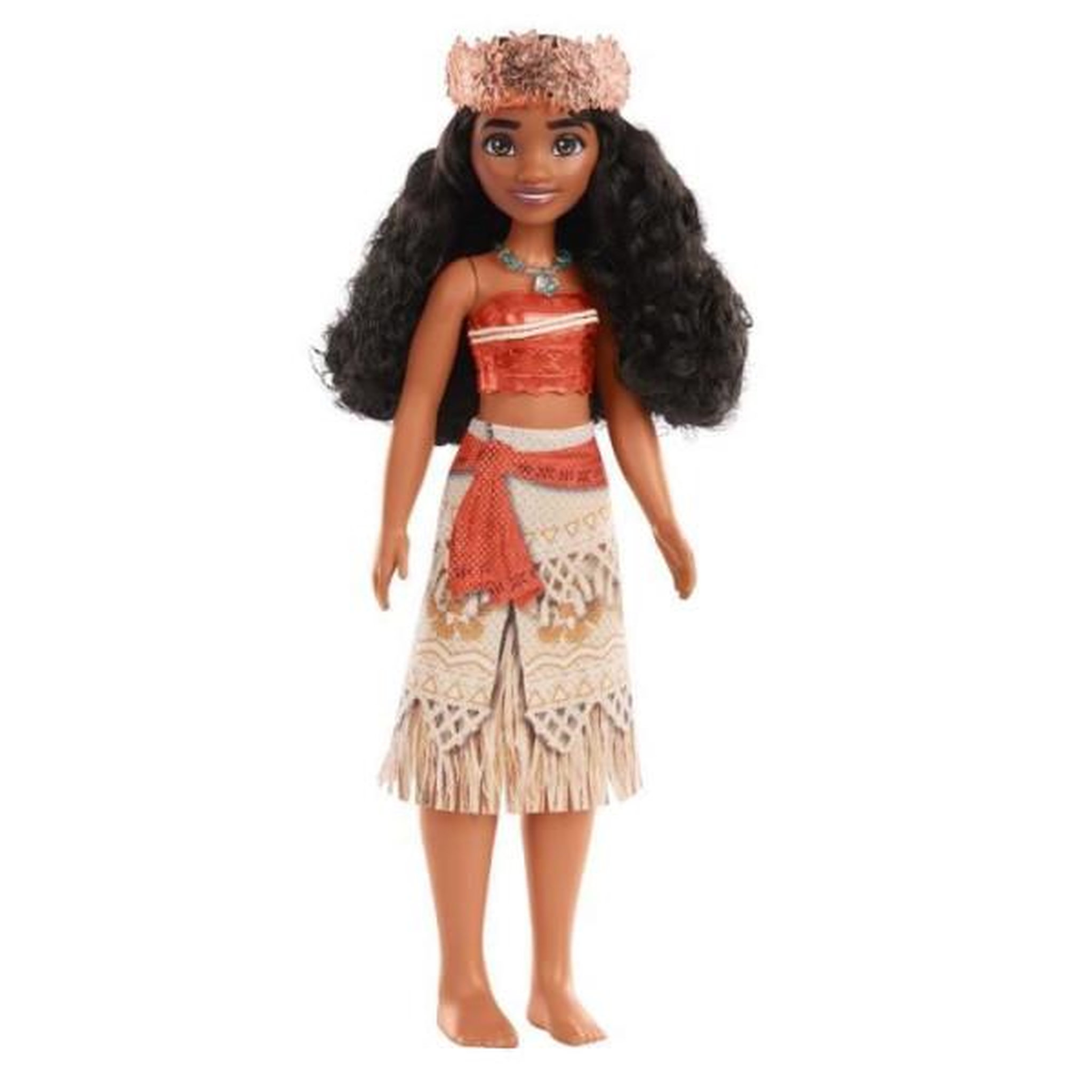 DISNEY PRINCESS Vaiana Poupée 29 cm, Mattel Poupée Disney Princesses habillage et accessoires HPG68
