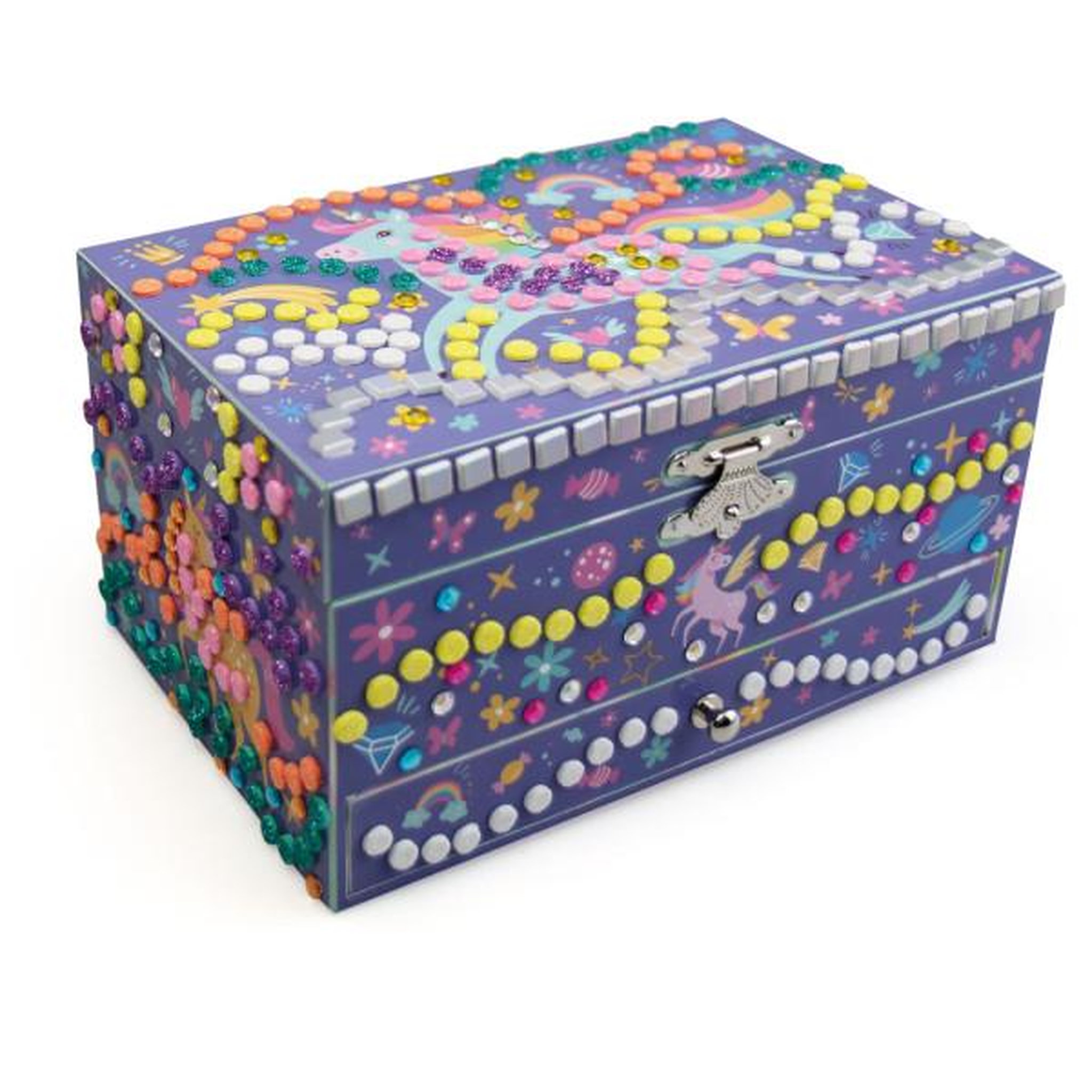 Voir la diapositive 5 : SYCOMORE 3D Mosaiques - SYCOMORE - Stick'N Fun - Boîte a musique Licorne - Des 5 ans