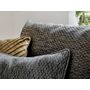 Voir la diapositive 4 : BEST MOBILIER Opale - canapé panoramique en u - 7 places - convertible - avec coffre - en tissu et simili