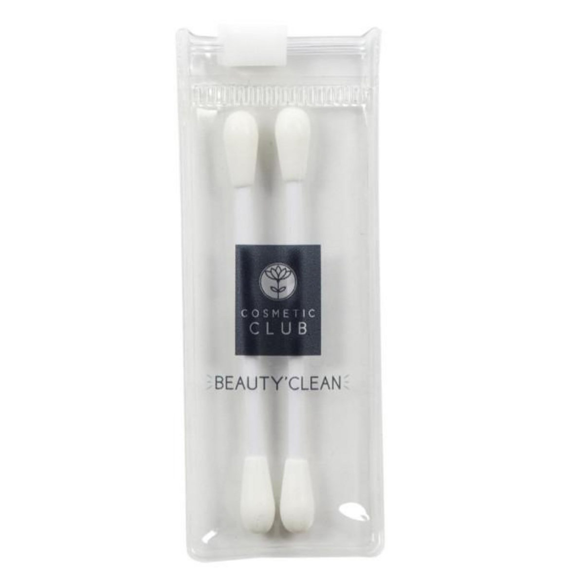 Paris Prix Lot de 2 Bâtonnets Silicone  Maquillage  7cm Blanc