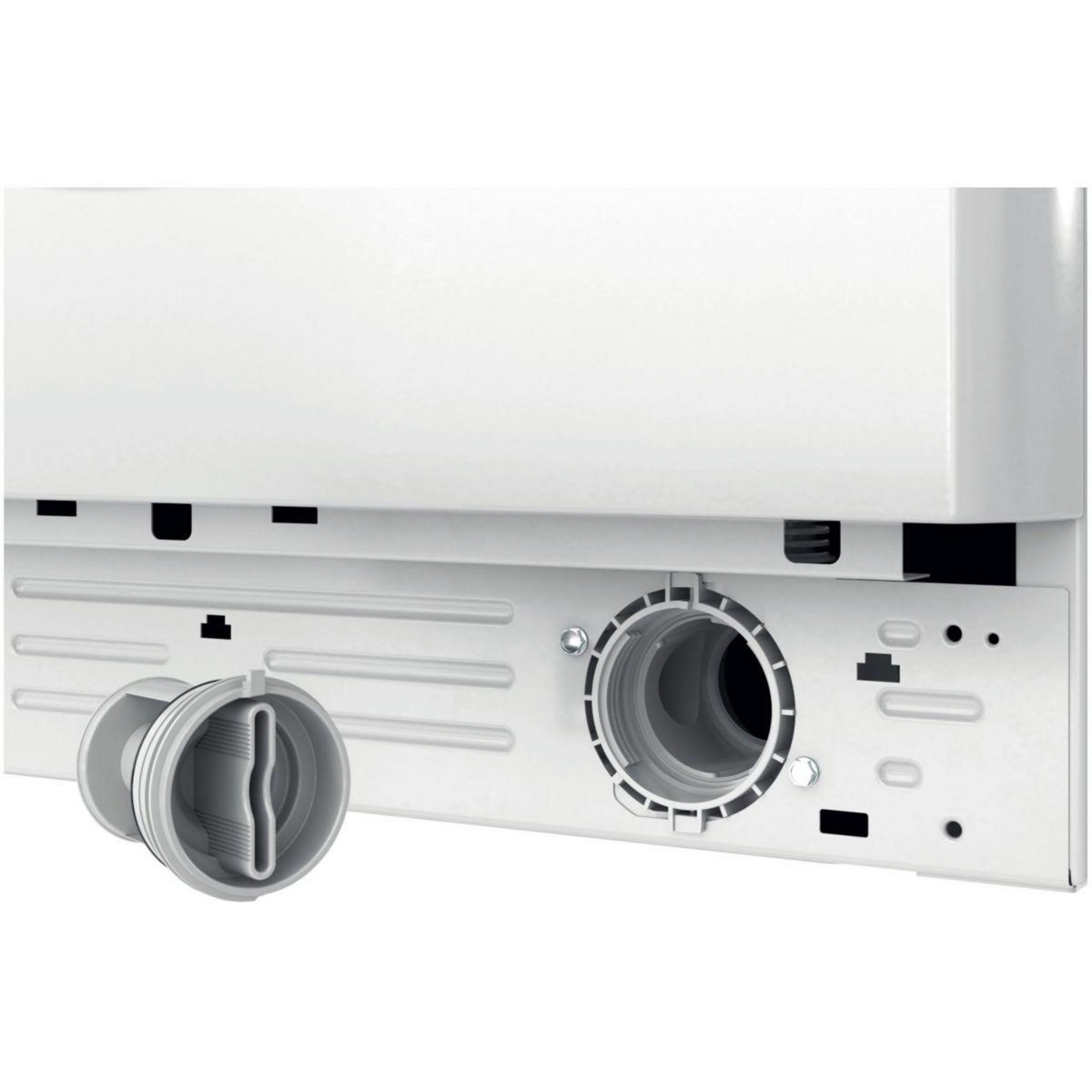 Indesit Lave linge séchant hublot BDE107436WKVFR