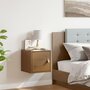 Voir la diapositive 1 : VIDAXL Armoire murale Marron miel 31,5x30x30 cm Bois de pin massif
