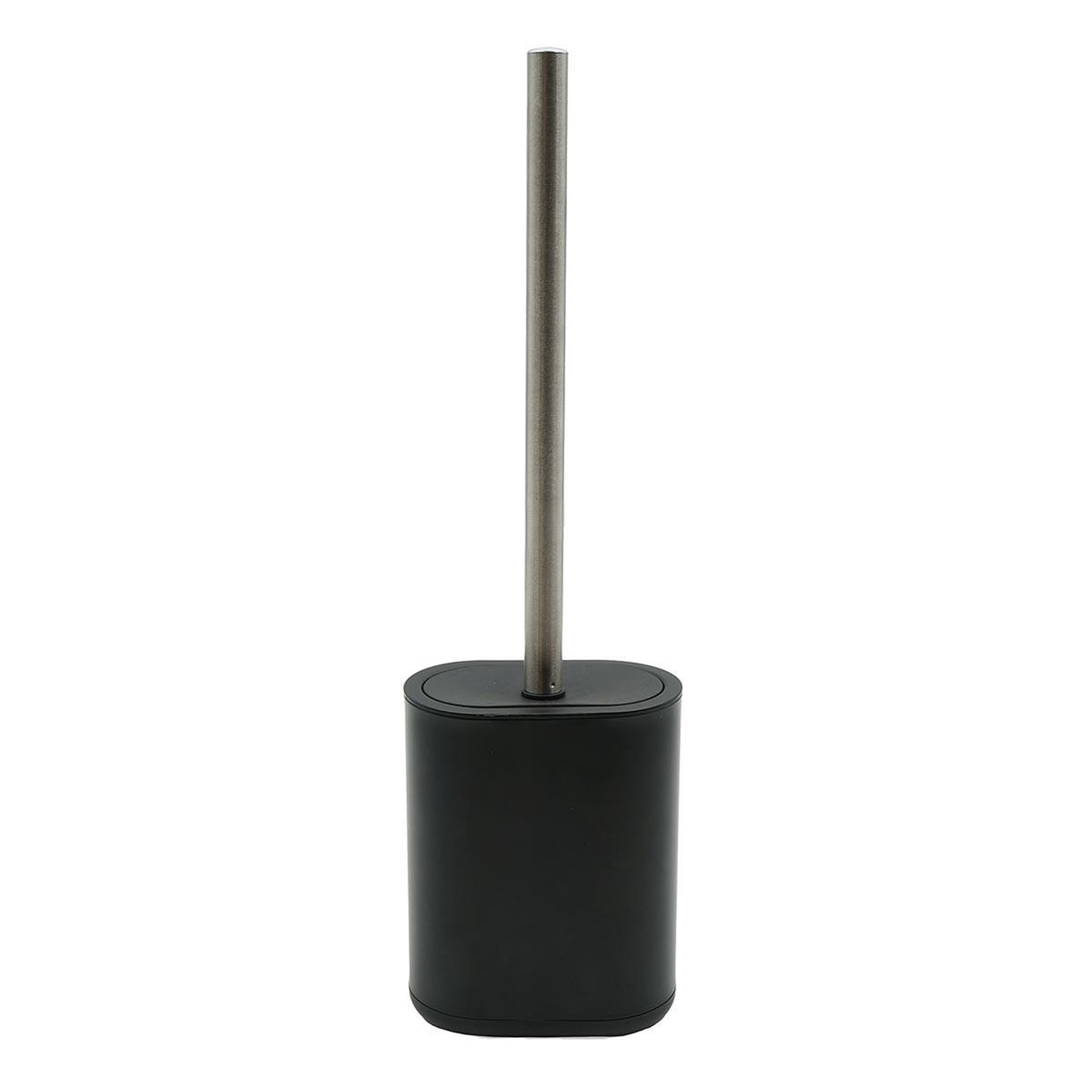 Douceur d'Intérieur Brosse wc à couvercle  spiky  40cm noir
