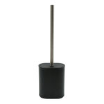 Paris Prix Brosse WC à Couvercle  Spiky  40cm Noir