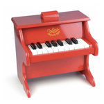 Vilac Piano rouge 18 touches avec partitions