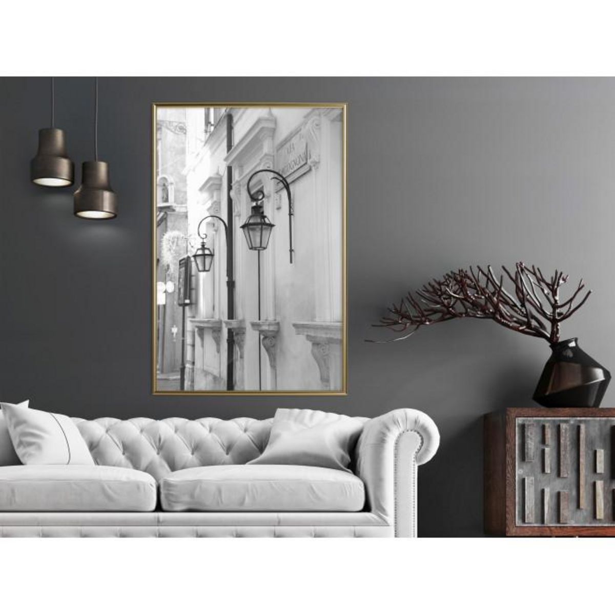 Paris Prix Affiche Murale Encadrée  Old Town's Charm