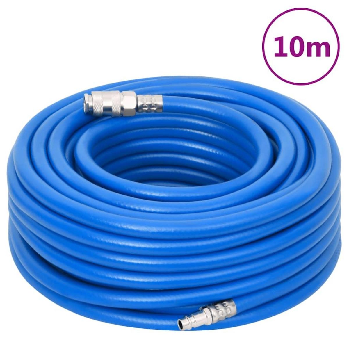 VIDAXL Tuyau d'air bleu 0,7  10 m PVC