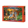 Voir la diapositive 2 : Castorland Puzzle 2000 pièces : Famille Tigres