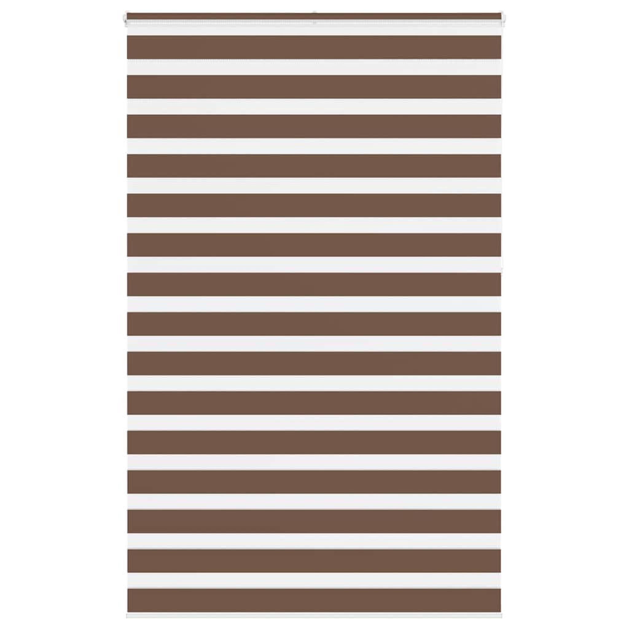 VIDAXL Store zebre marron 140x230cm largeur du tissu 135,9cm polyester