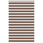 VIDAXL Store zebre marron 140x230cm largeur du tissu 135,9cm polyester
