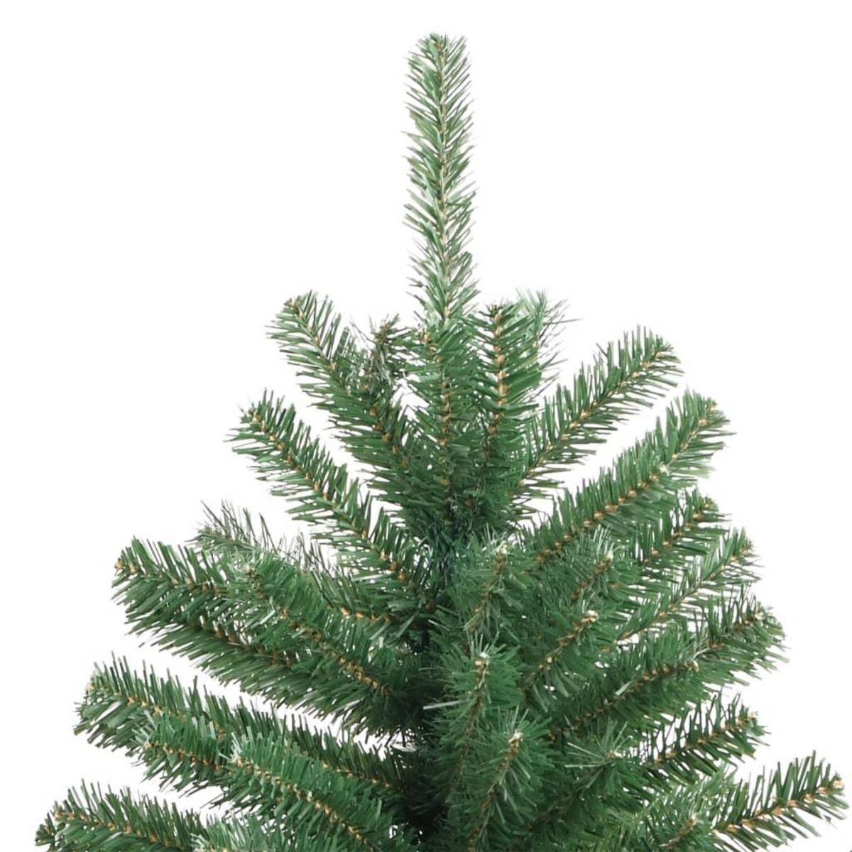 VIDAXL Sapin de Noël artificiel a charnieres avec support vert 150 cm