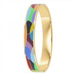 SC BOHEME Bracelet en Résine colorée ayant un aspect proche de l'Email par SC Bohème