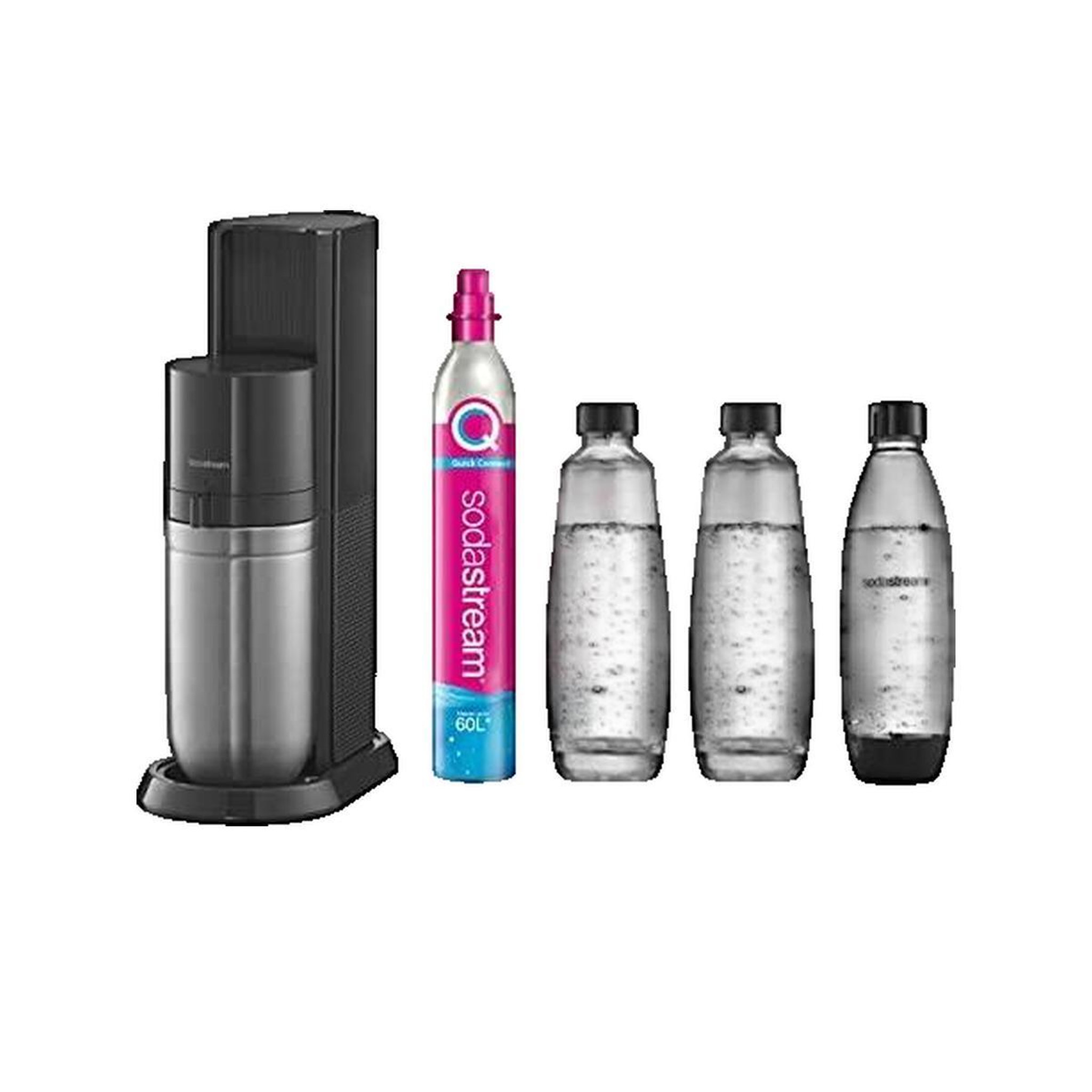 Voir la diapositive 2 : SODASTREAM Machine à soda Sodastream Duo design élégant noir