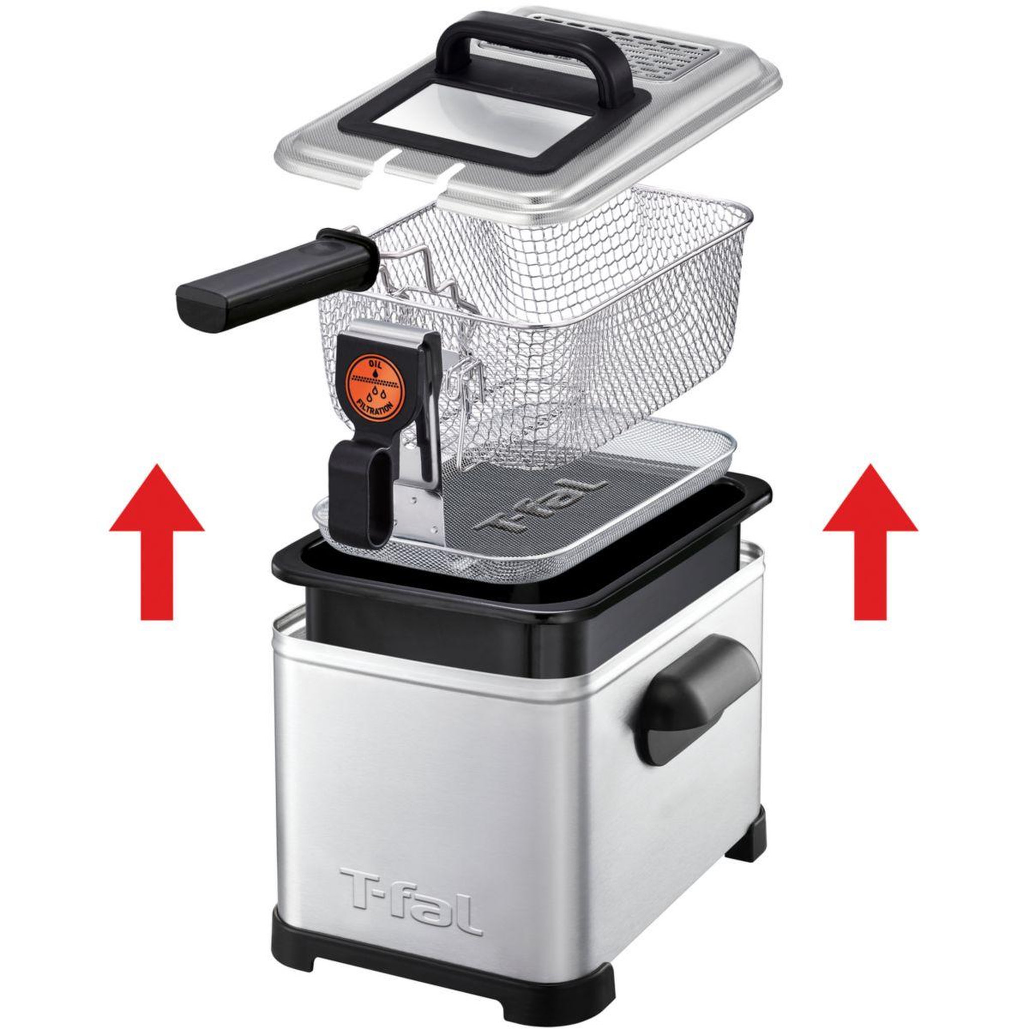 Voir la diapositive 3 : TEFAL Friteuse semi-professionnelle filtra pro 4l fr516110