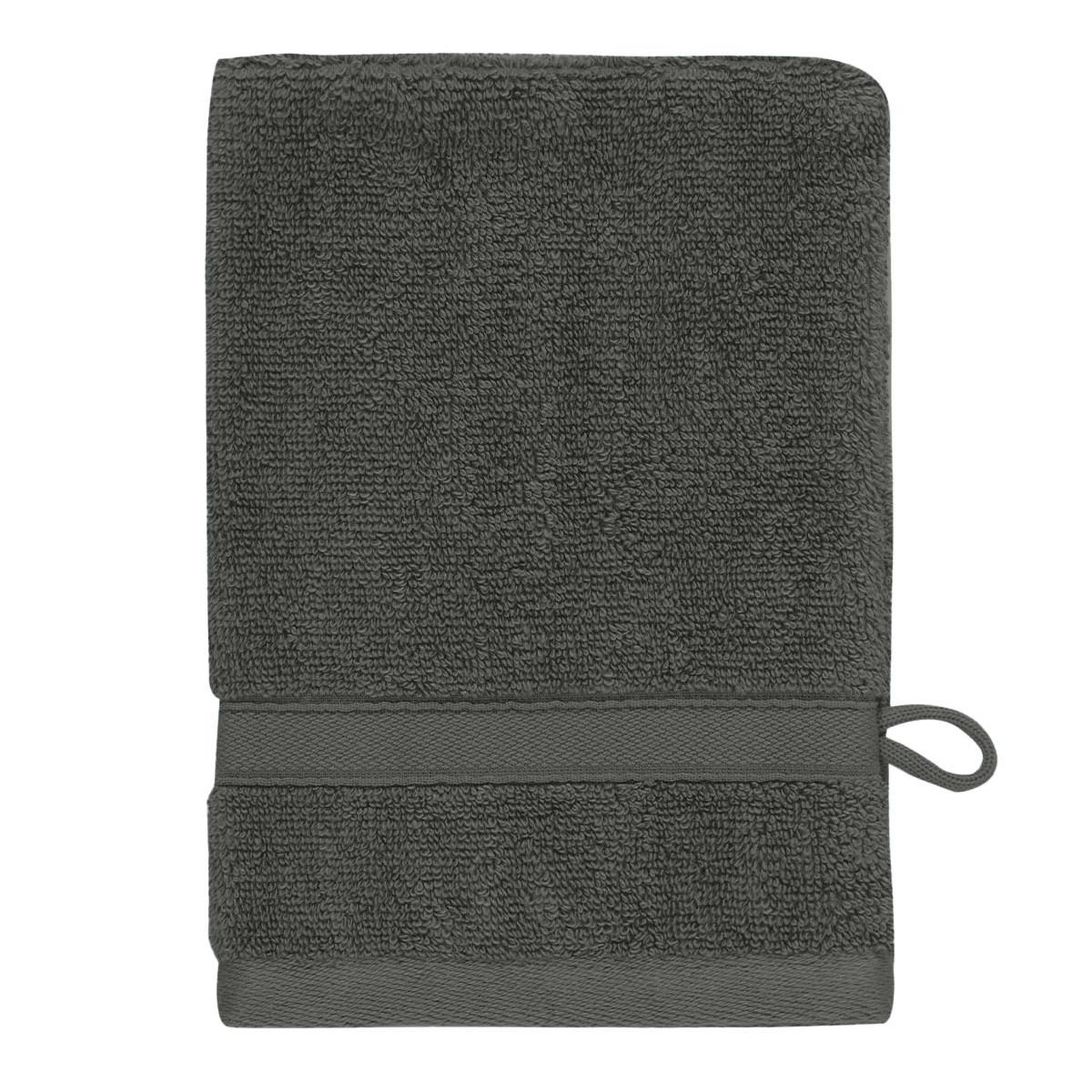 Voir la diapositive 2 : Sensei Maison Lot de 3 gants de toilette 600 g/m² SENSILK - 16x22 cm