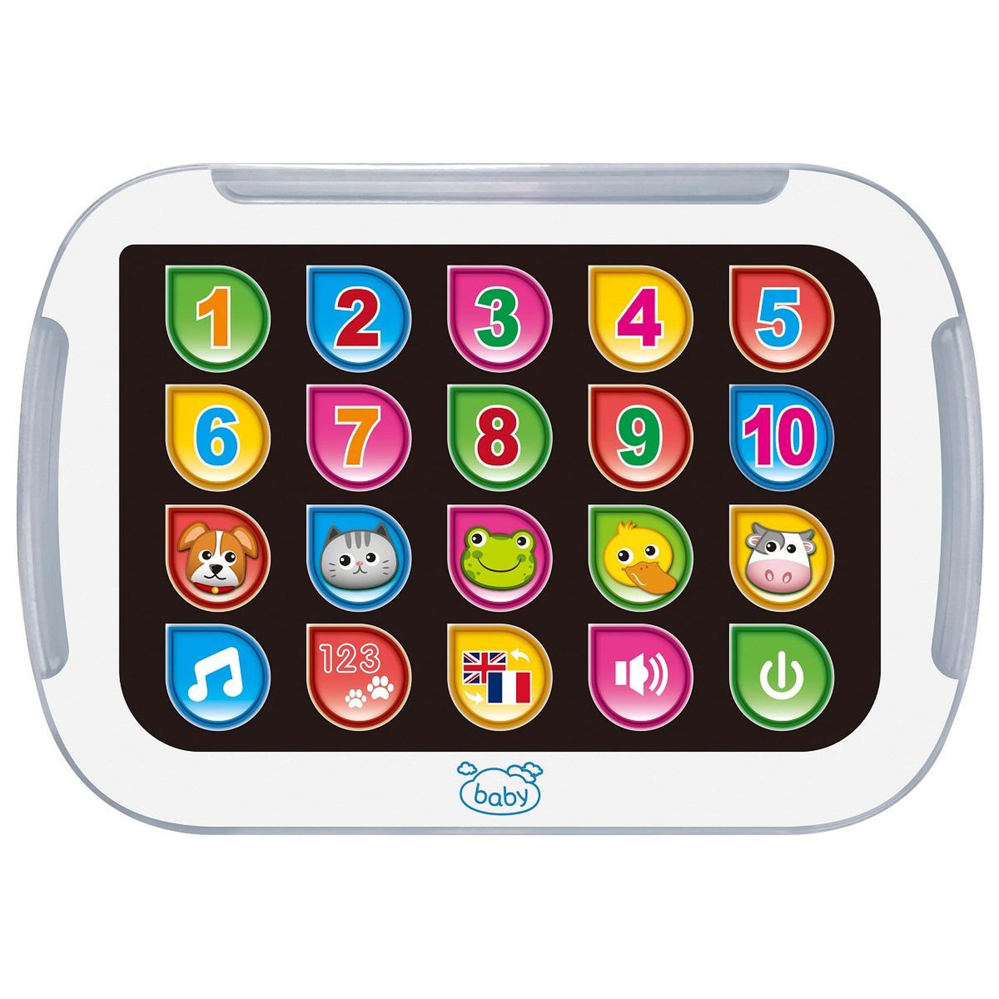 Voir la diapositive 3 : One Two Fun Mon baby pad bilingue 