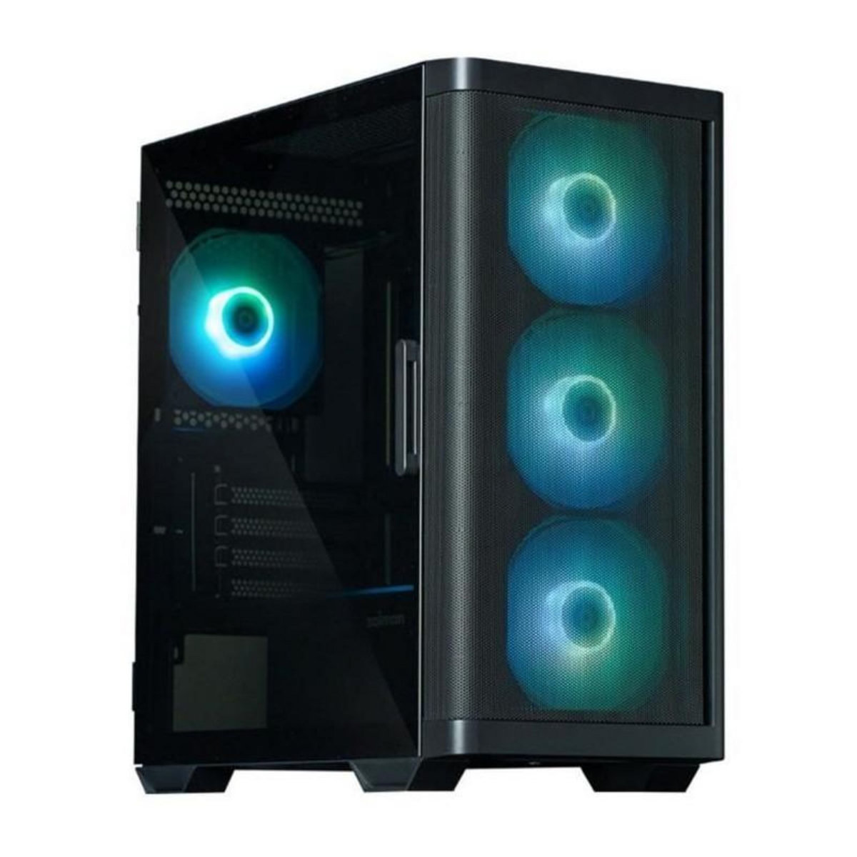 Zalman Boitier PC sans alimentation - ZALMAN M4 ARGB (Noir) - Moyen tour - Format M-ATX