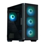 Zalman Boitier PC sans alimentation - ZALMAN M4 ARGB (Noir) - Moyen tour - Format M-ATX