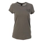 G-Star Raw T shirt  Femme G Star RAW Handwritten. Coloris disponibles : Gris