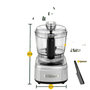 Voir la diapositive 2 : Cuisinart Mini hachoir 0.9l 250w - ECH4E