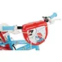Voir la diapositive 6 : Vélo enfant - Modèle 14'' Schtroumpfs  pour enfant de taille 90 cm à 105 cm équipé de 2 freins, plaque avant, Gardes Boues + Gourde