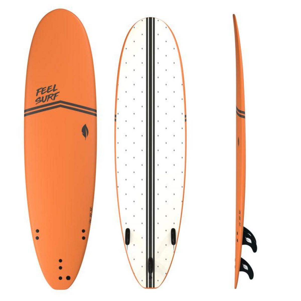 ADRENALIN Planche de surf en mousse 7' FEEL SURF - 7'0 x 22 x 3 3/16 - 56.21L
