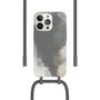 Voir la diapositive 2 : WOODCESSORIES Coque avec cordon iPhone 13 Pro Tour de cou gris foncé