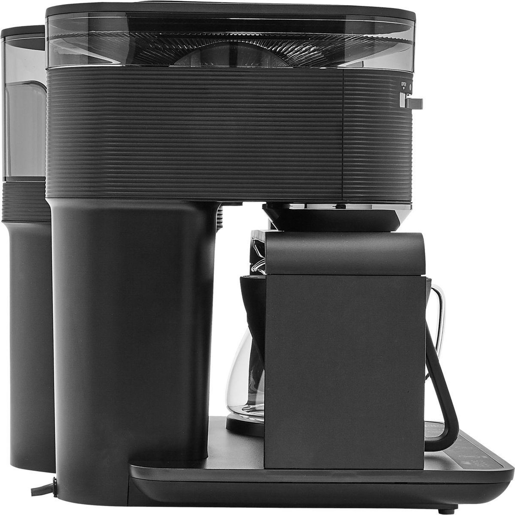 Voir la diapositive 5 : Melitta Cafetière filtre EPOS Argent cafetiere-broyeur