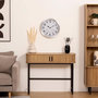 Voir la diapositive 3 : ATMOSPHERA Horloge Murale Design  Outdoor  40cm Argent