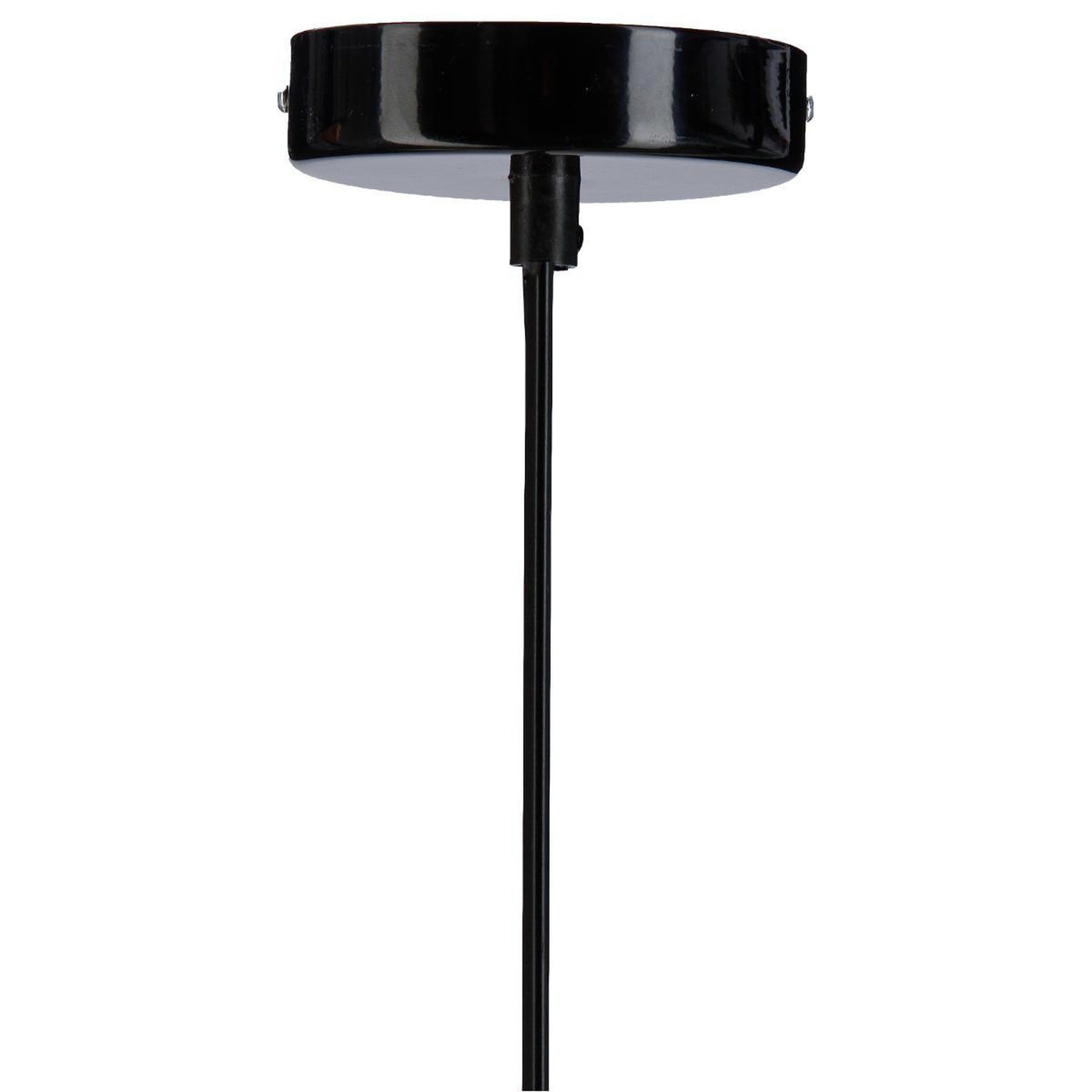 Voir la diapositive 2 : ATMOSPHERA Lampe suspension en métal  holtan  25cm noir