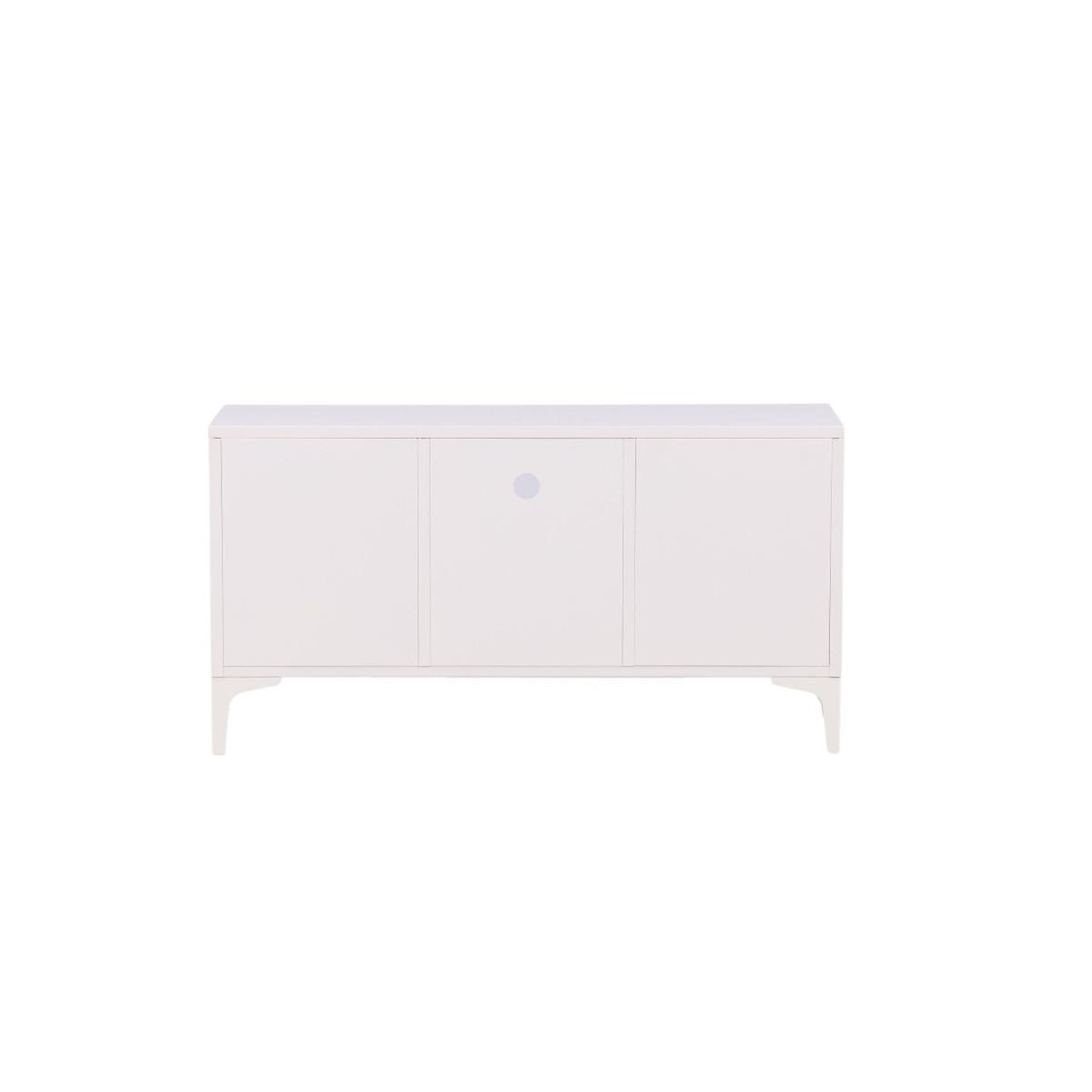 Voir la diapositive 6 : Paris Prix Meuble tv 2 portes  piring  120cm blanc